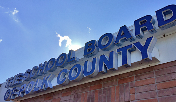 PCSB sign
