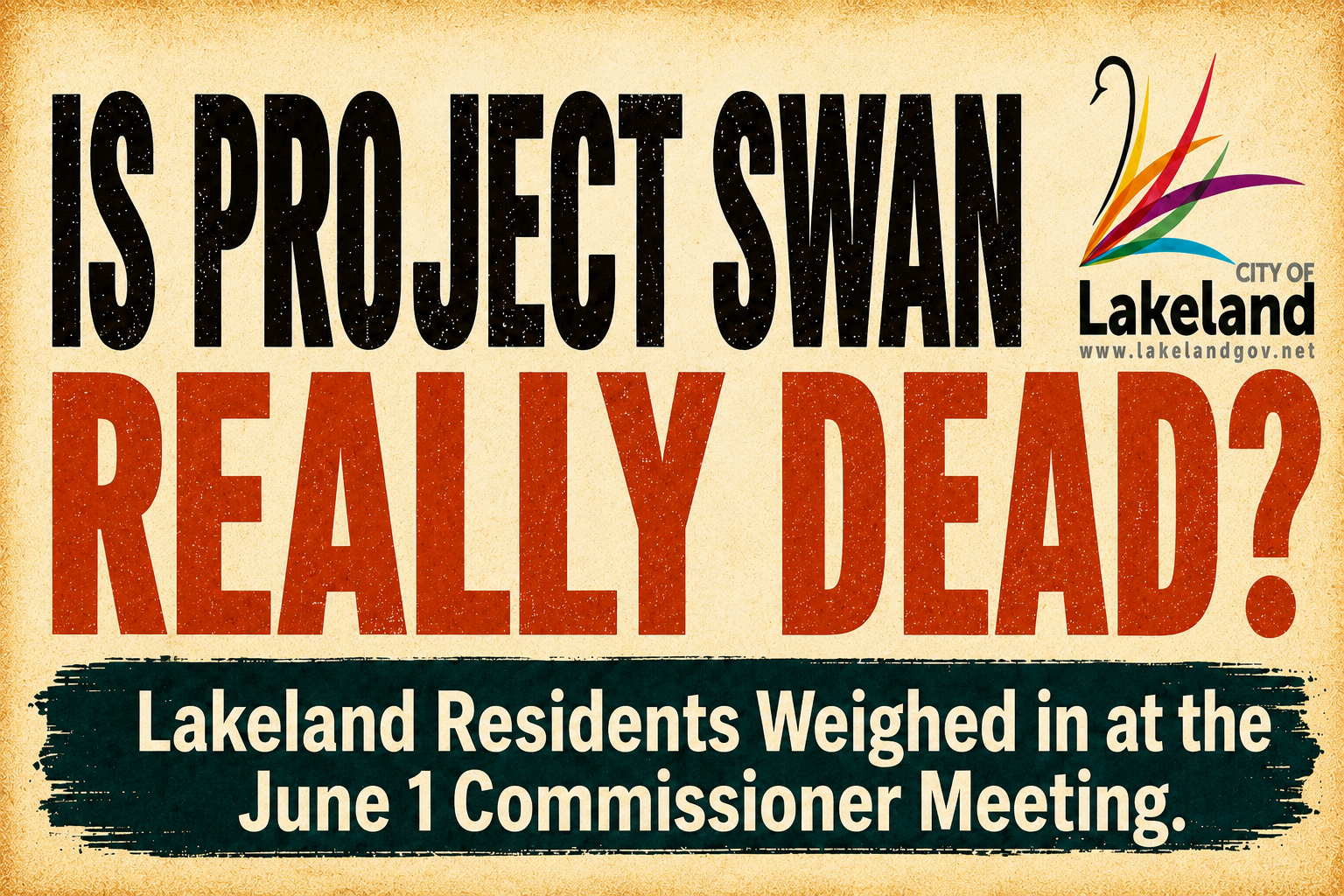 is project swan data center really dead?