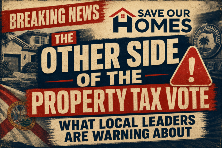 No More Property Tax? Should we be concerned?
