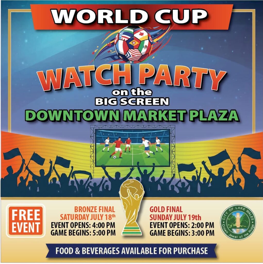 Lake Wales World Cup Watch Party Flyer