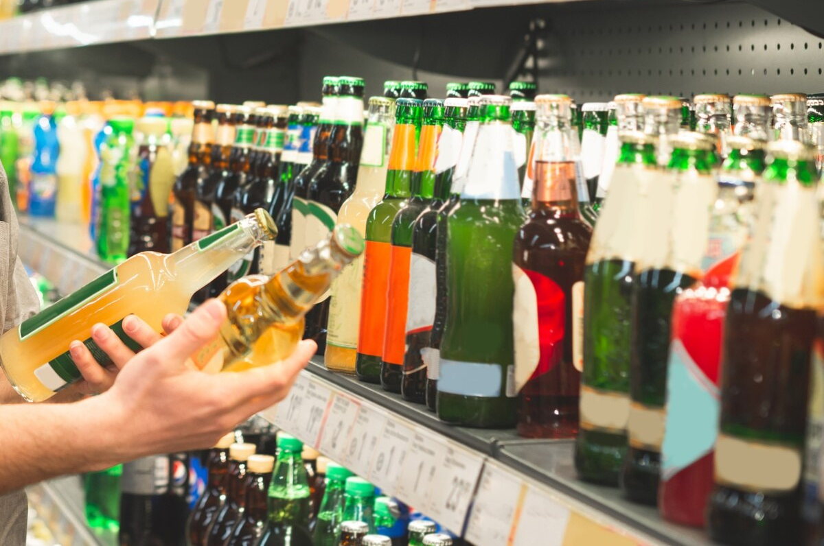 customer buys beer