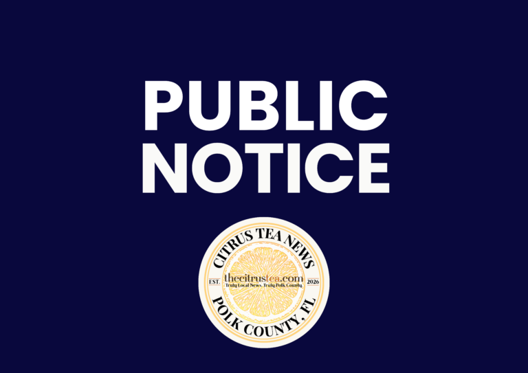 Public Notice 9/8/2026