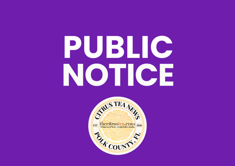 Polk County public notices for September 10, 2026, including probate and NAACP election filings