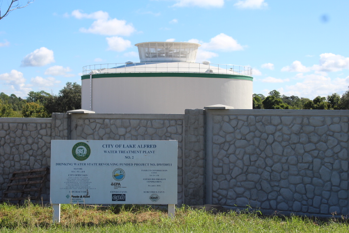 The John Deaton Water Treatment Plant, Lake Alfred FL.