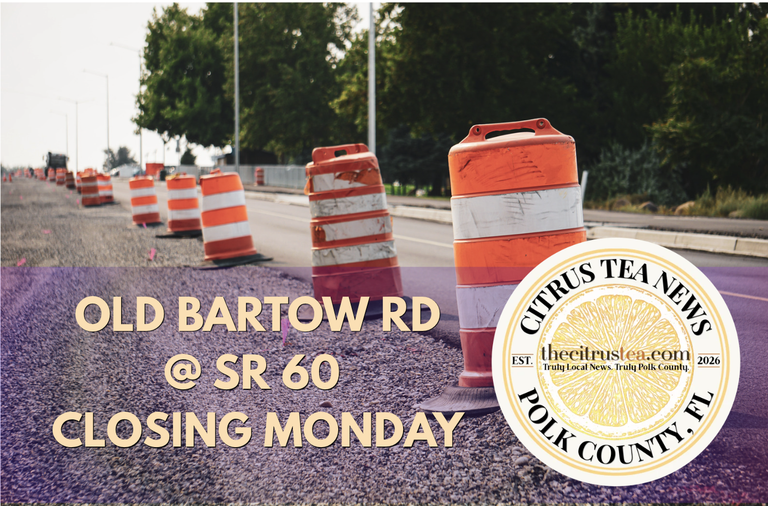 old bartow road closes sept 8 2026