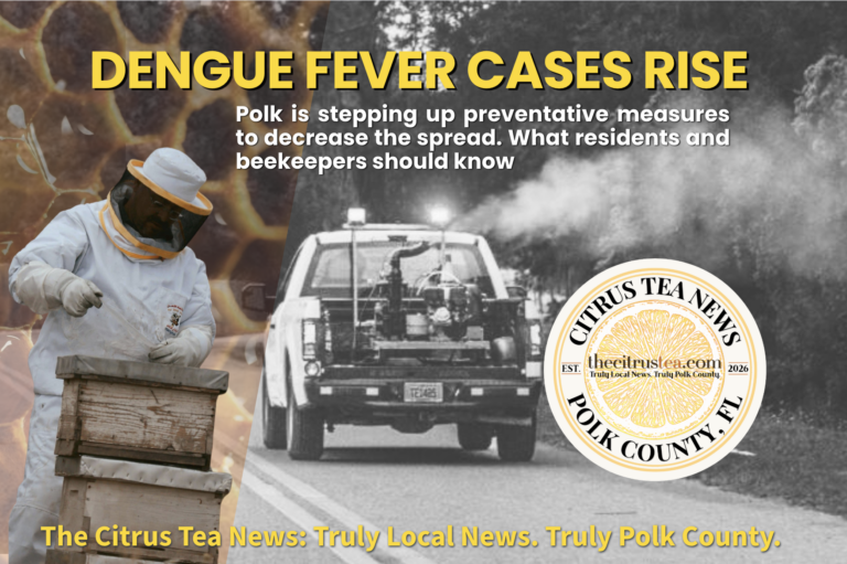 Beekeepers and Mosquito Control Spray truck