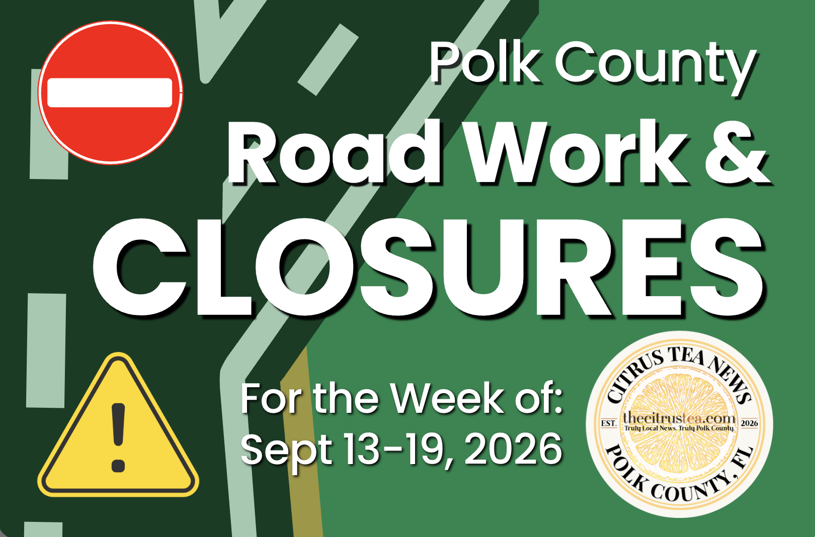 roadwork sept 13-19