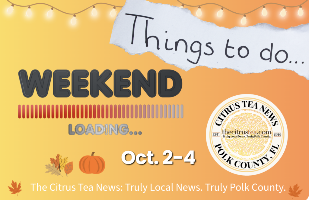 Things to do all around Polk County. Weekend Loading Oct 2-4, 2026