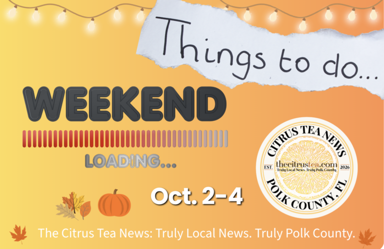 Things to do all around Polk County. Weekend Loading Oct 2-4, 2026