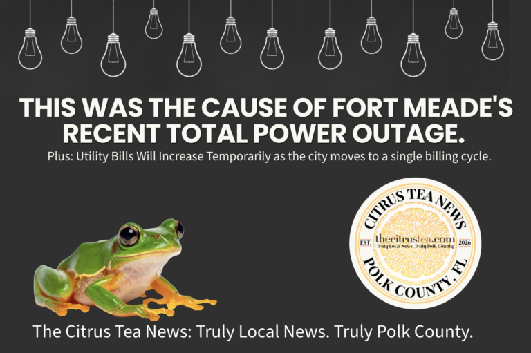 fort meade power outage caused by a frog on the line